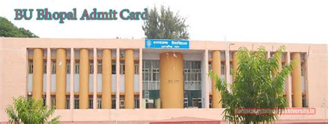 bu mponline|Barkatullah University, Bhopal .
